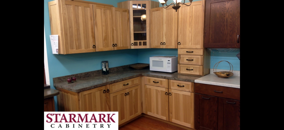 StarMark Cabinetry kitchen display at Penn Yan HEP Sales, 125 East Elm Street