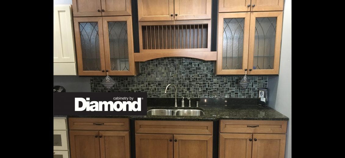 Diamond Distinction kitchen display at Ithaca HEP Sales, 12 Utility Drive